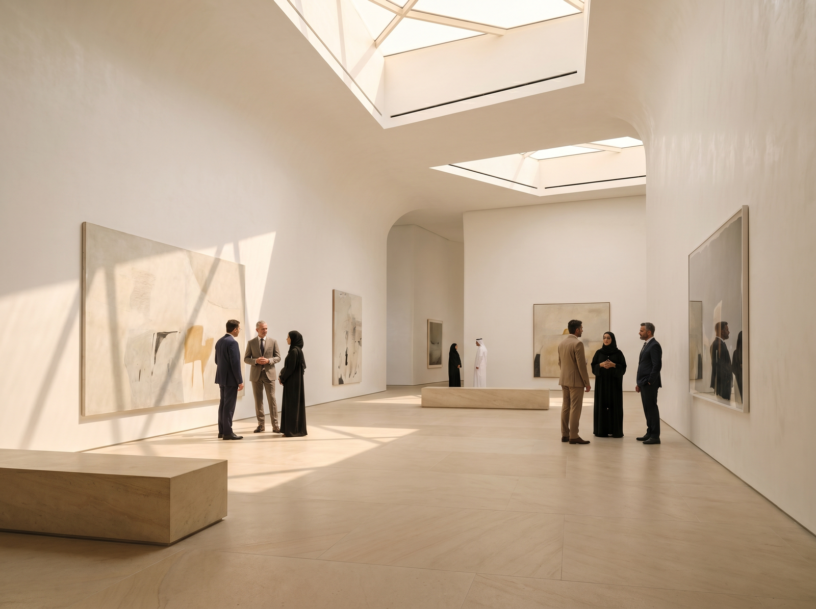art galleries in the Middle East 2026 — contemporary gallery space in the Gulf region