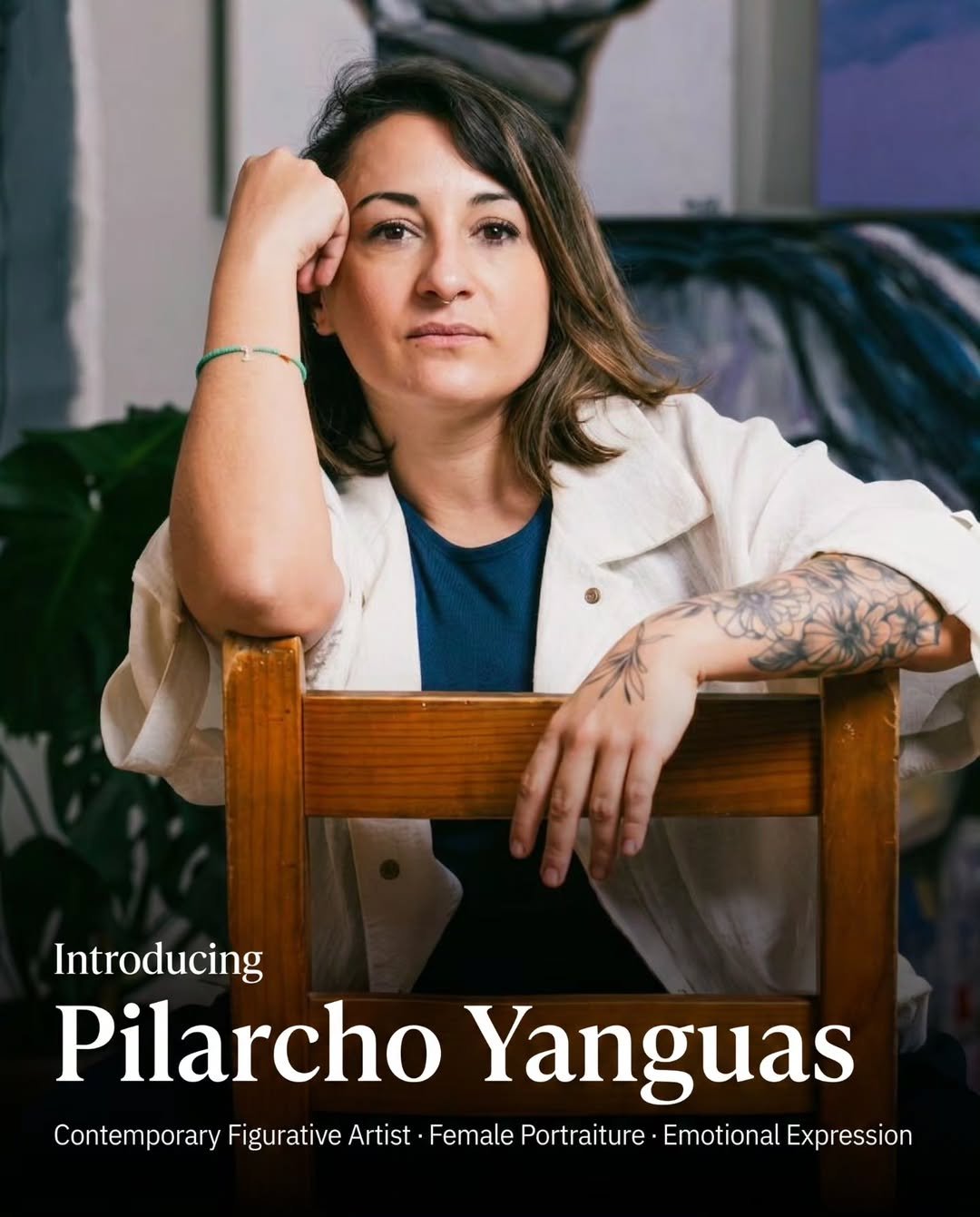 Painting Is Dancing With the Hands — The Emotional Portraits of Pilarcho Yanguas