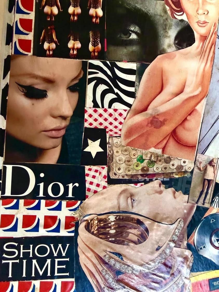 Mirco Piccioli contemporary collage art