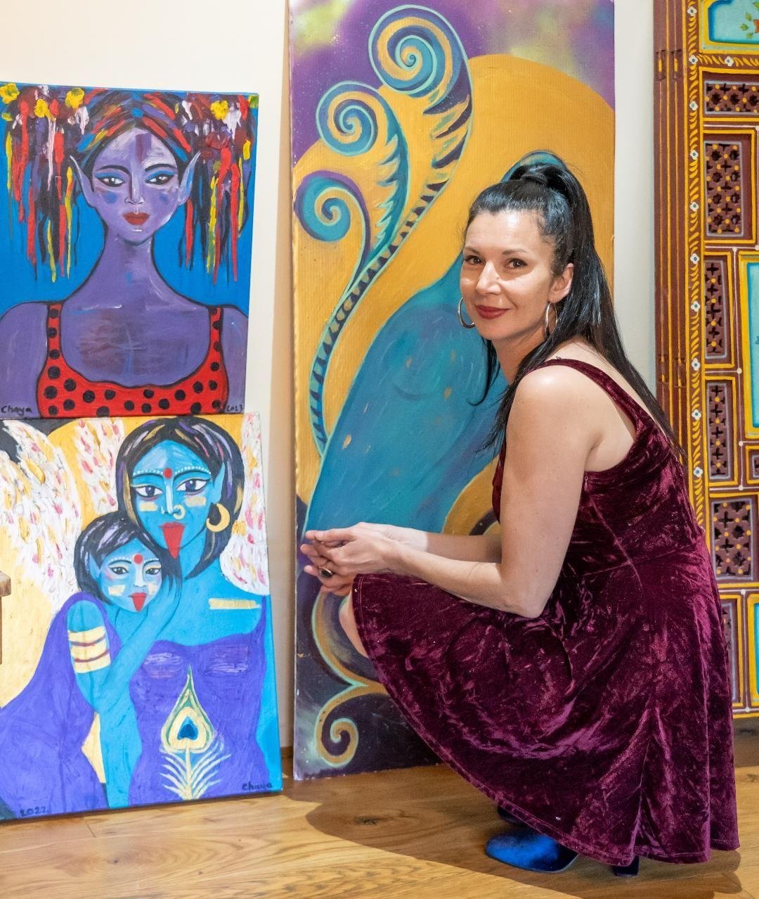 Chhaya contemporary figurative artwork