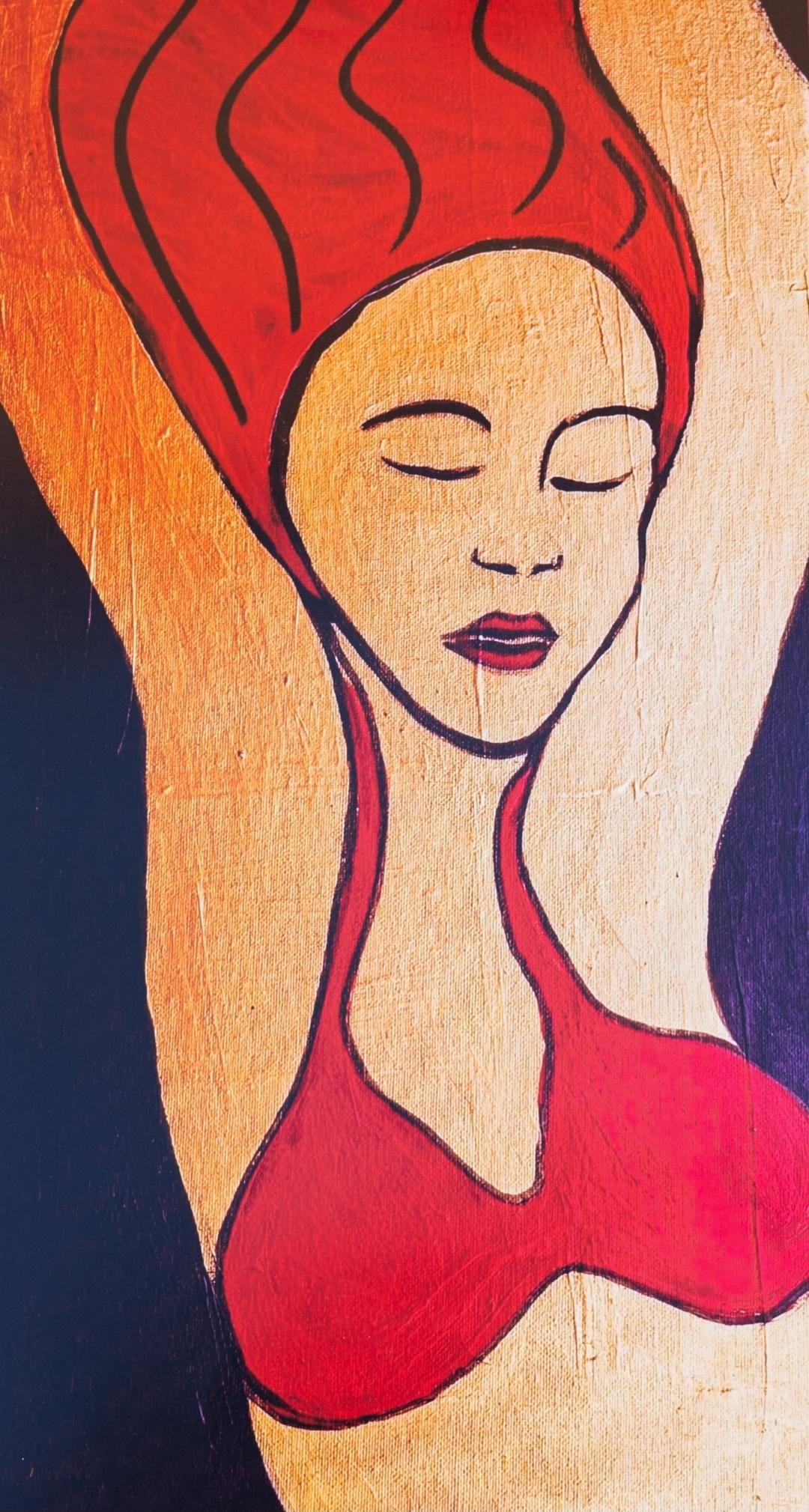 Chhaya expressive oil painting