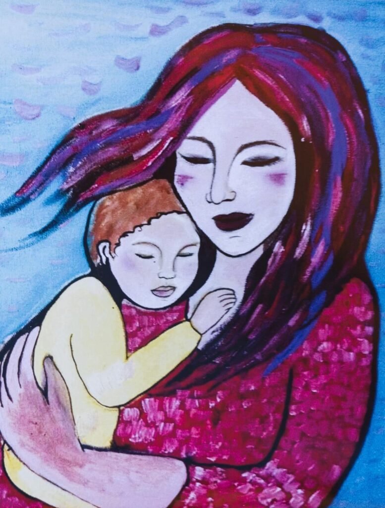 Chaya — Painting Emotion, Healing and the Power of the Human Figure – artwork