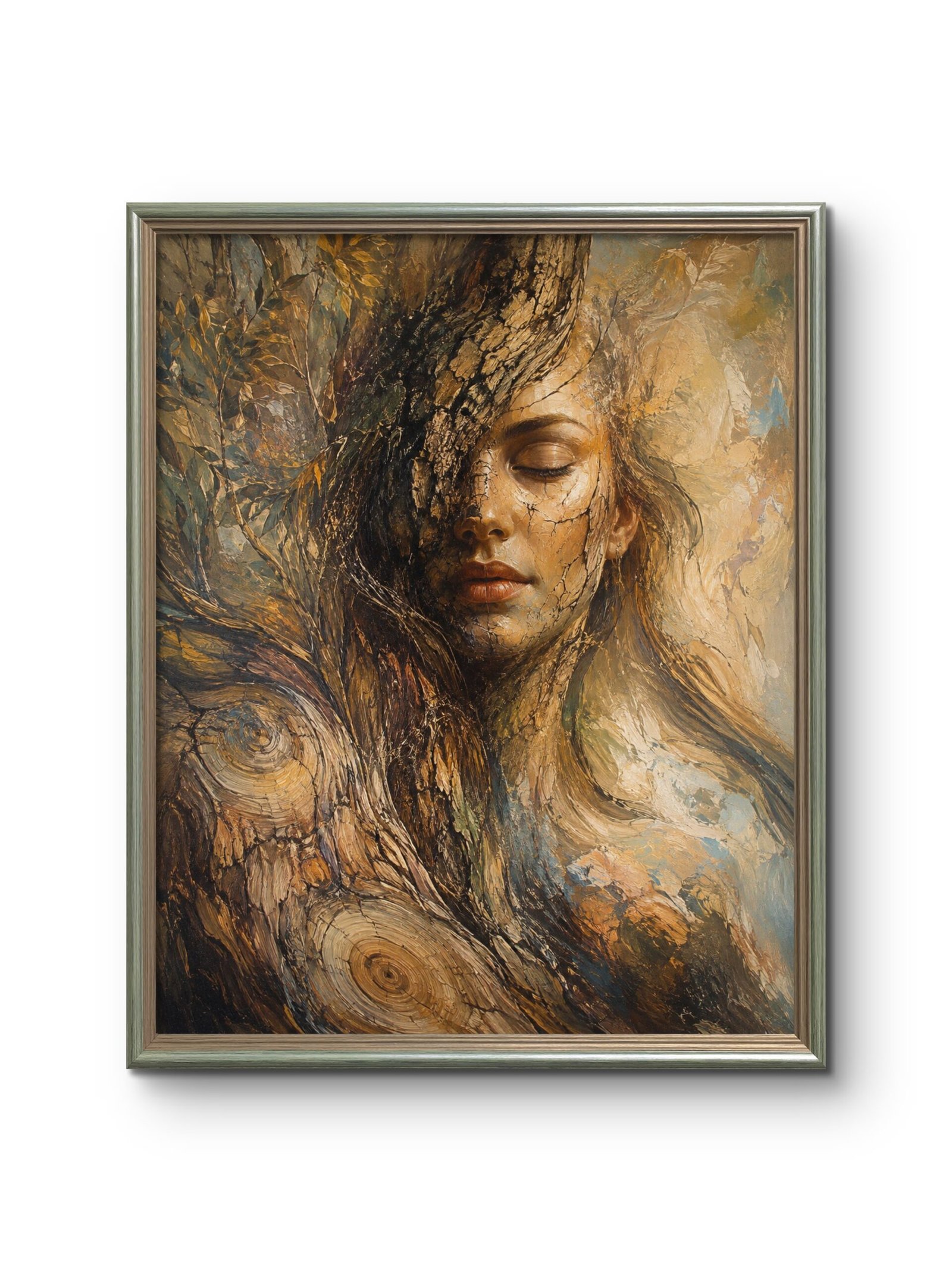 Patrycja Joanna Sikorska work exploring the relationship between the human figure and organic natural forms