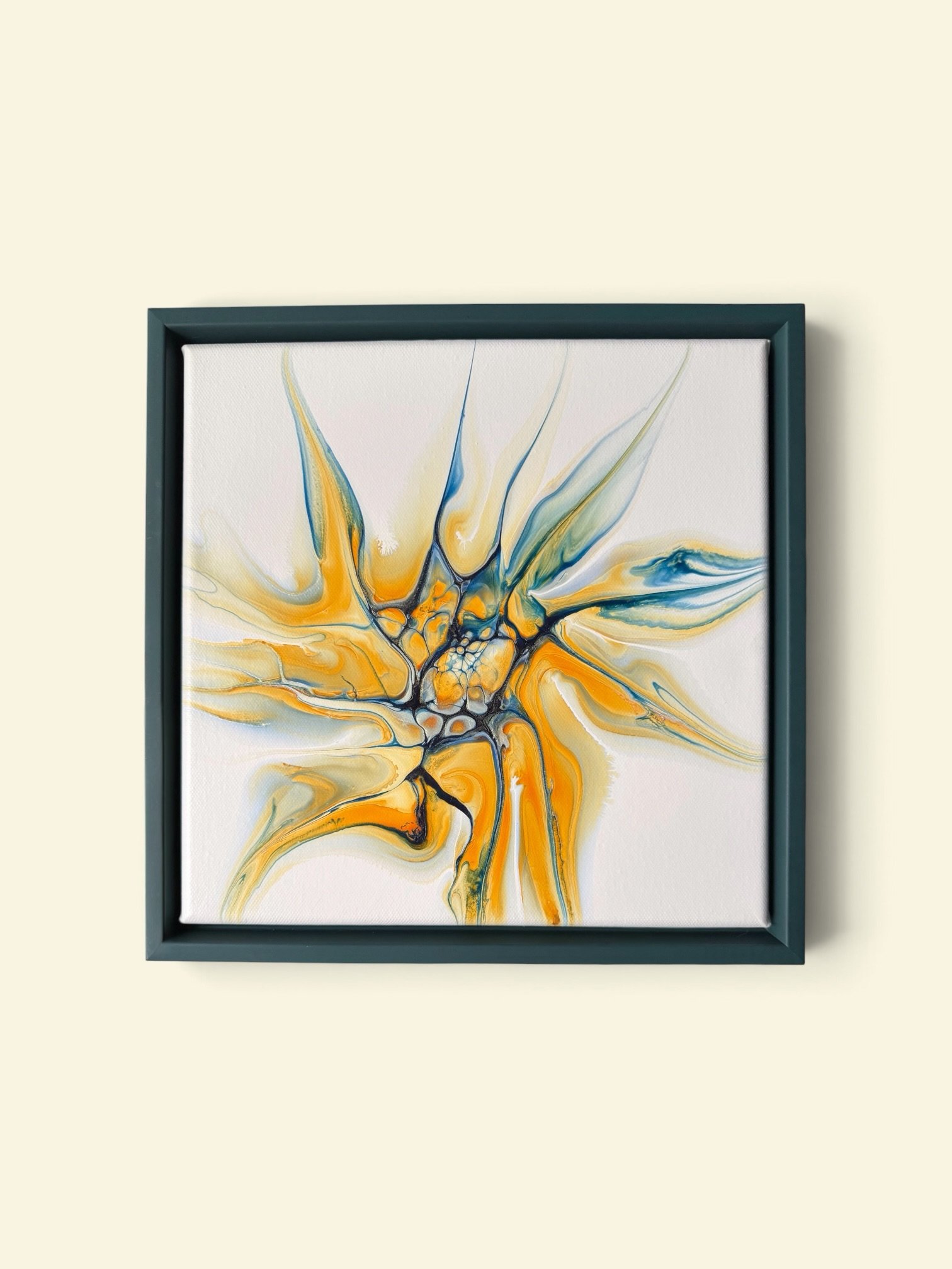 Fluid acrylic artwork by Heather Townsend