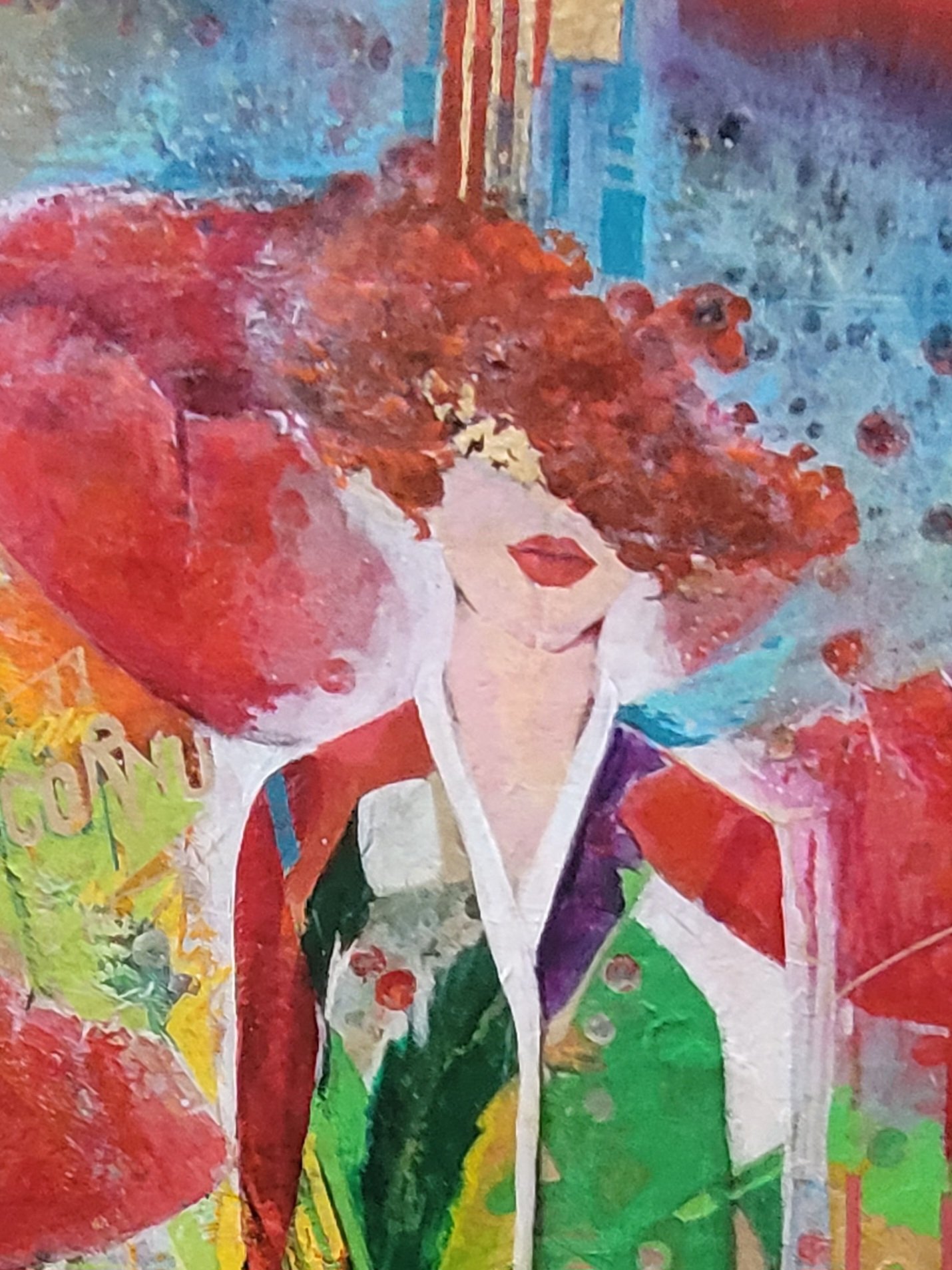 Emotional surrealist expressionist artwork by Frederica Henrieta Lecornu