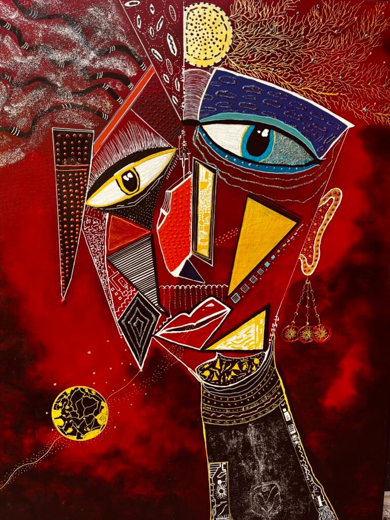 Zélie Show: Painting Beyond Appearances Through Intuition and Imperfection – artwork