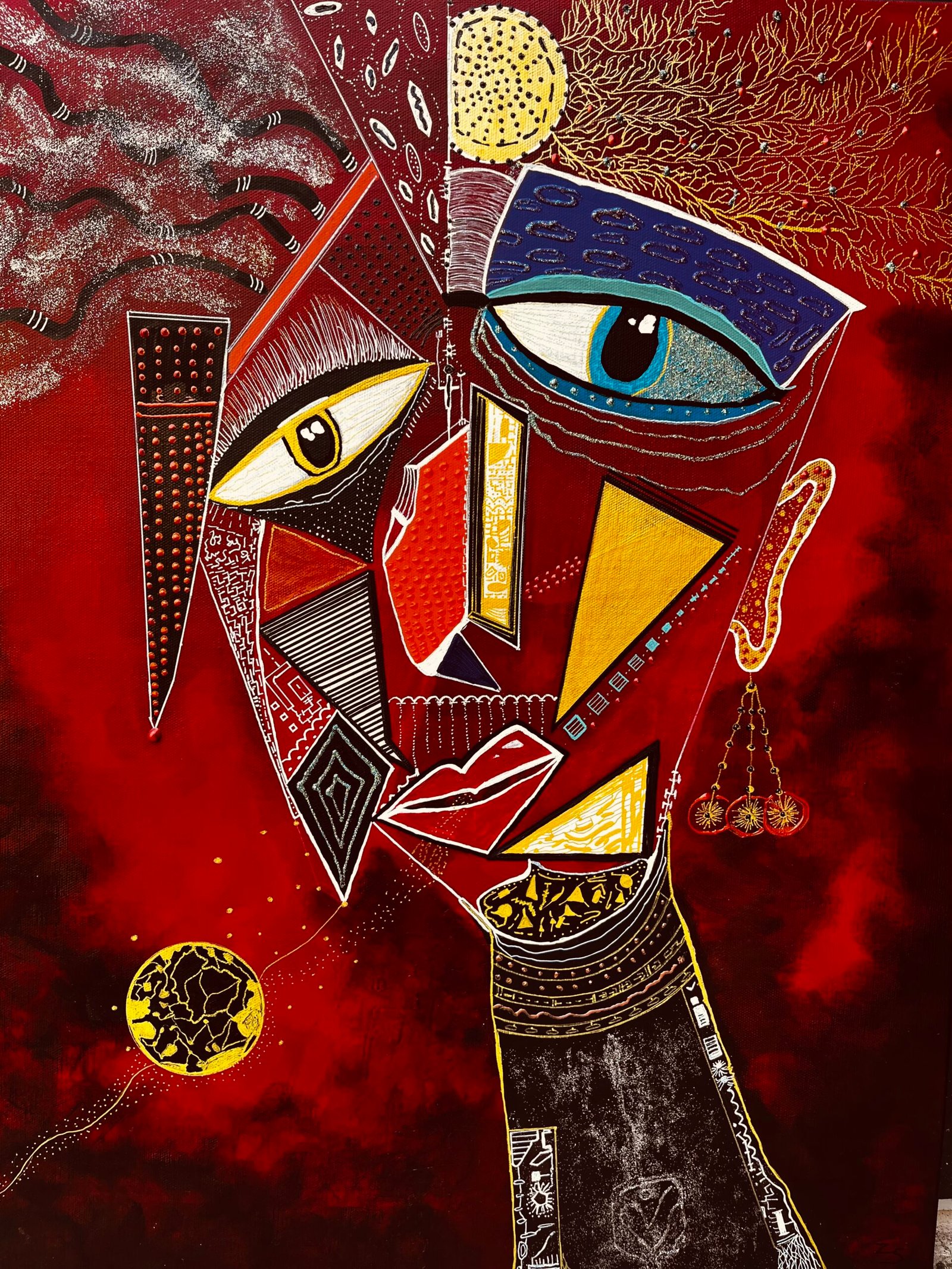 Zélie Show contemporary artist and painter