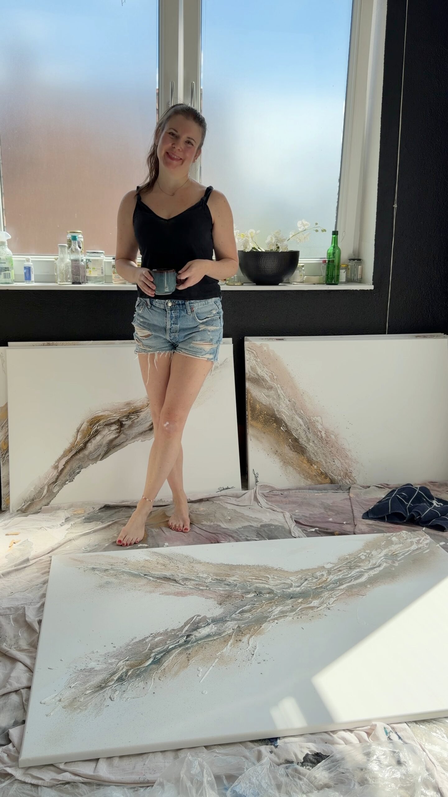 Stefanie Carola tactile contemporary abstract artwork