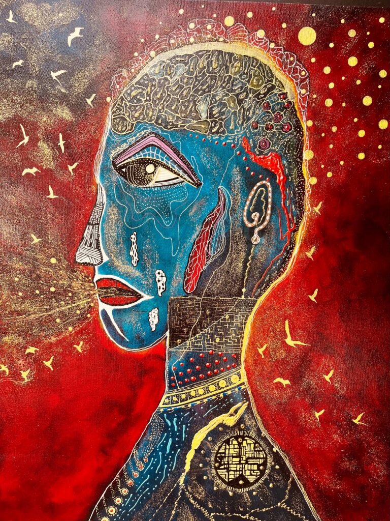 Zélie Show: Painting Beyond Appearances Through Intuition and Imperfection – artwork